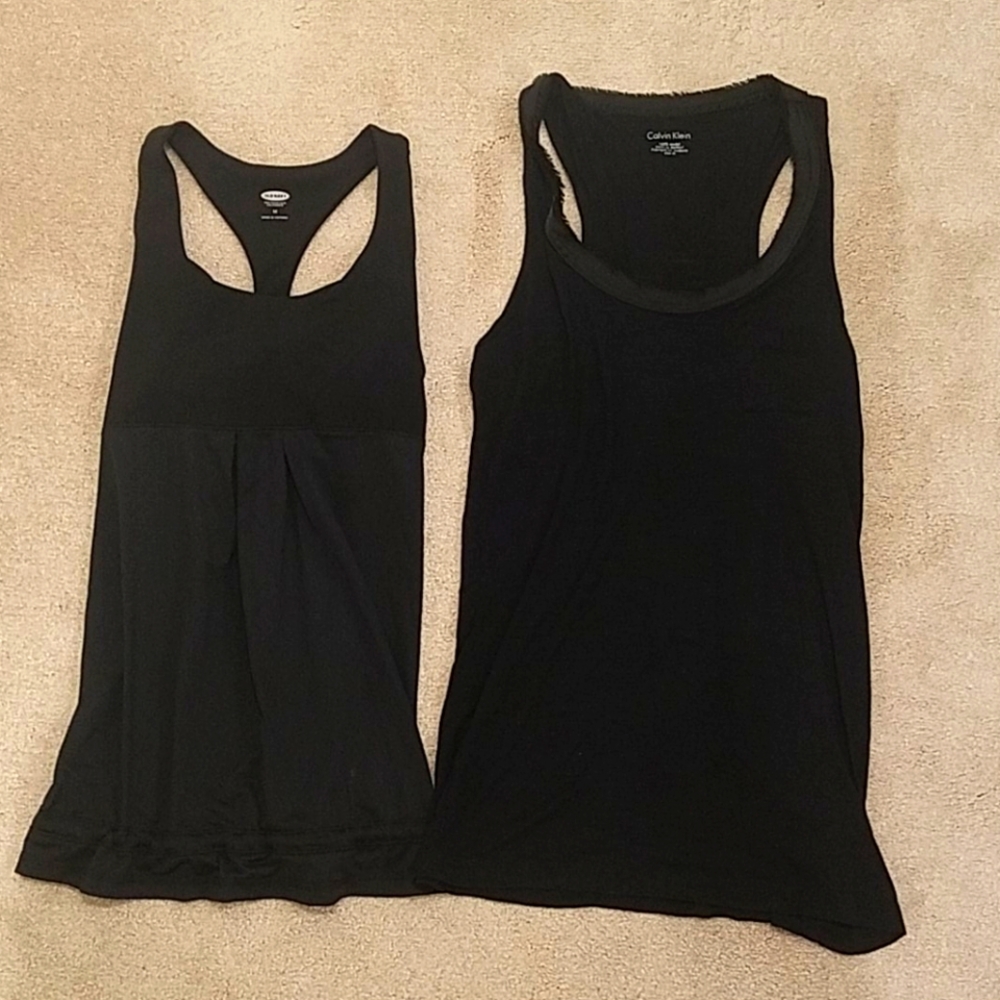 Two Fitness Tops - Calvin Klein & Old Navy****REDUCED $$$$****